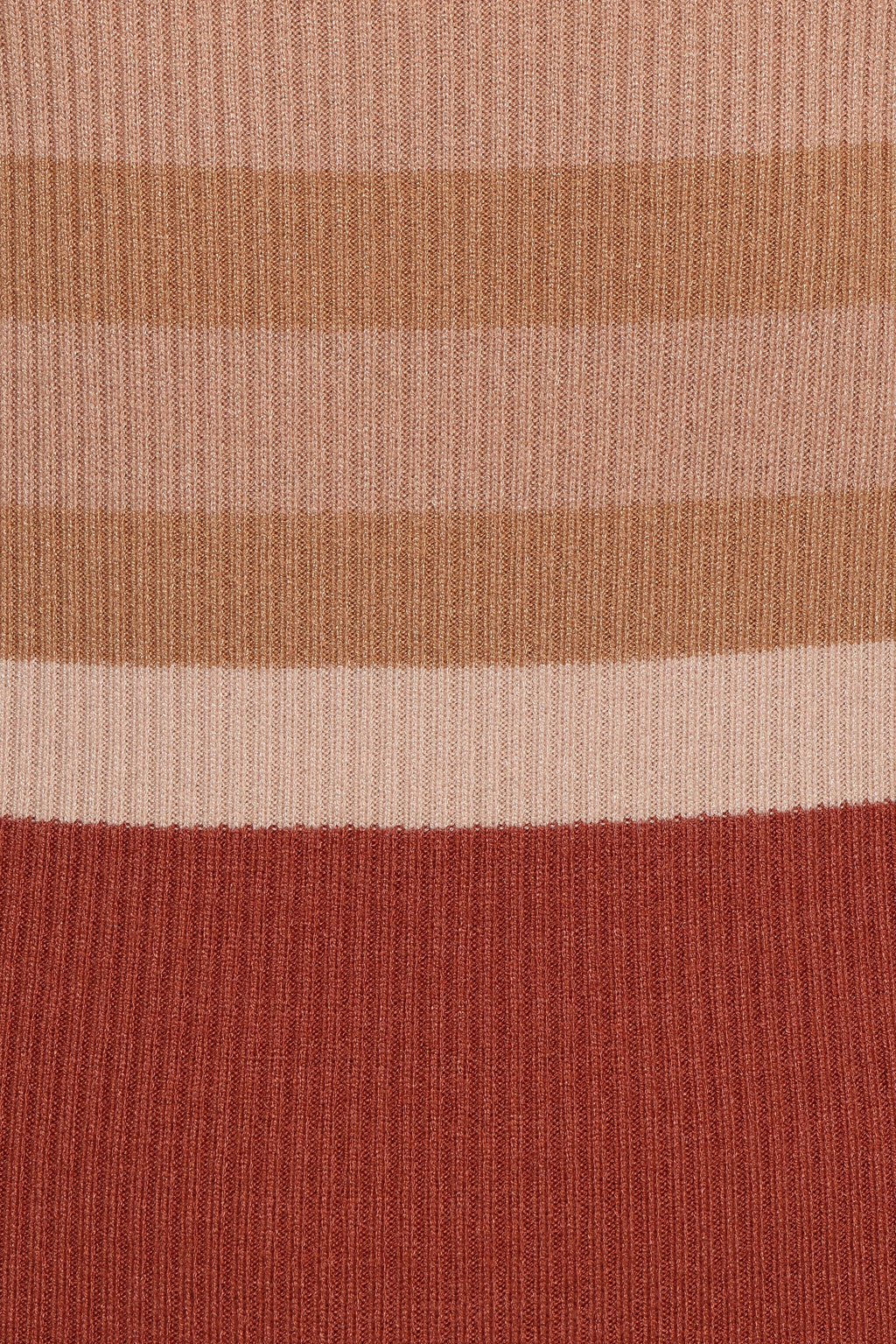 Colten Long Sleeve Knit Dress - Brown Stripe